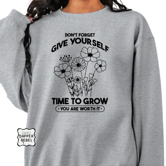 Give Yourself Time To Grow