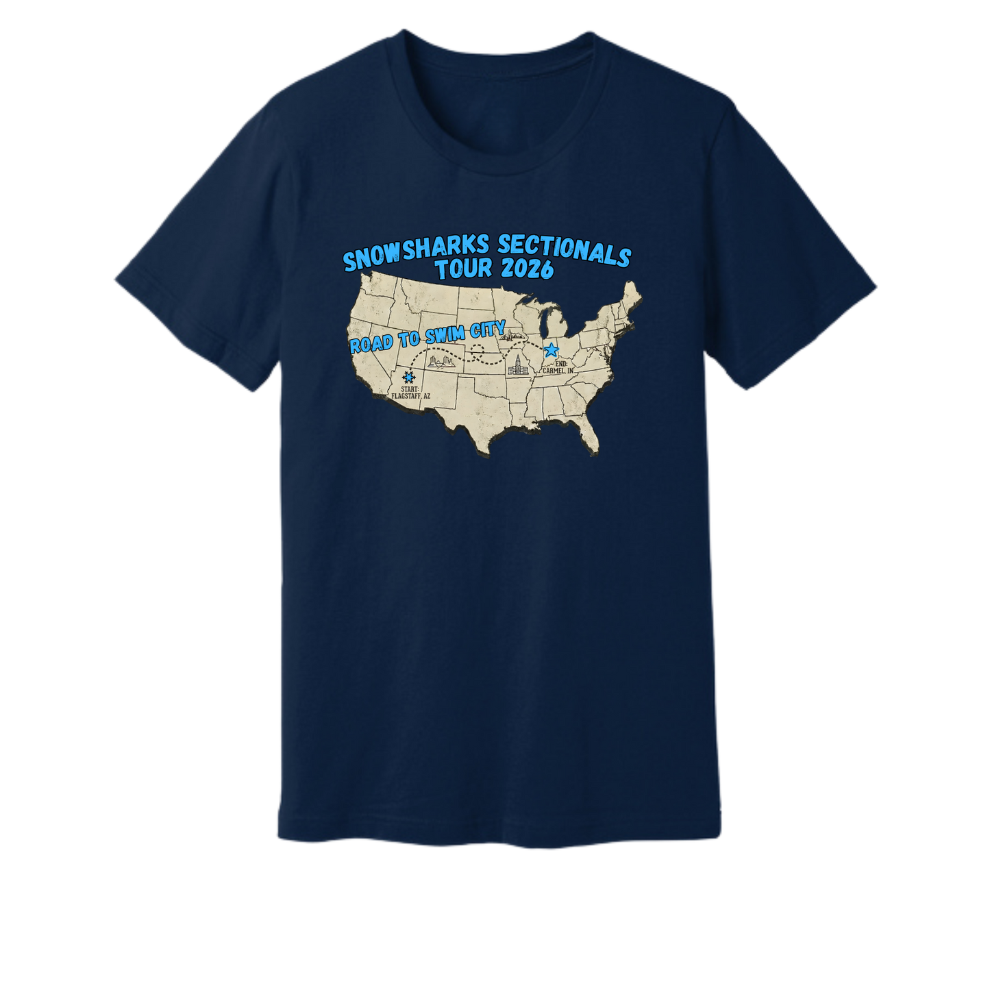 ADULT - Snowshark's Sectional 2026 - NAVY