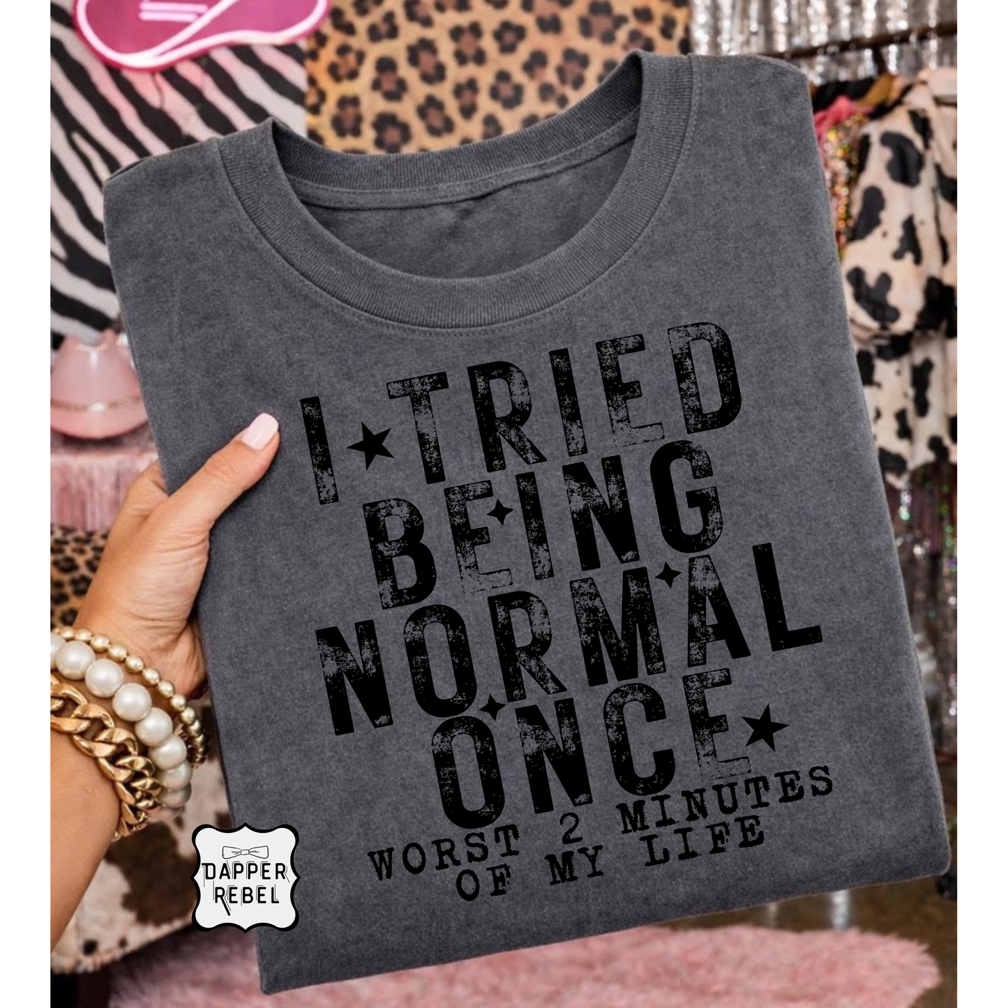 I Tried Being Normal
