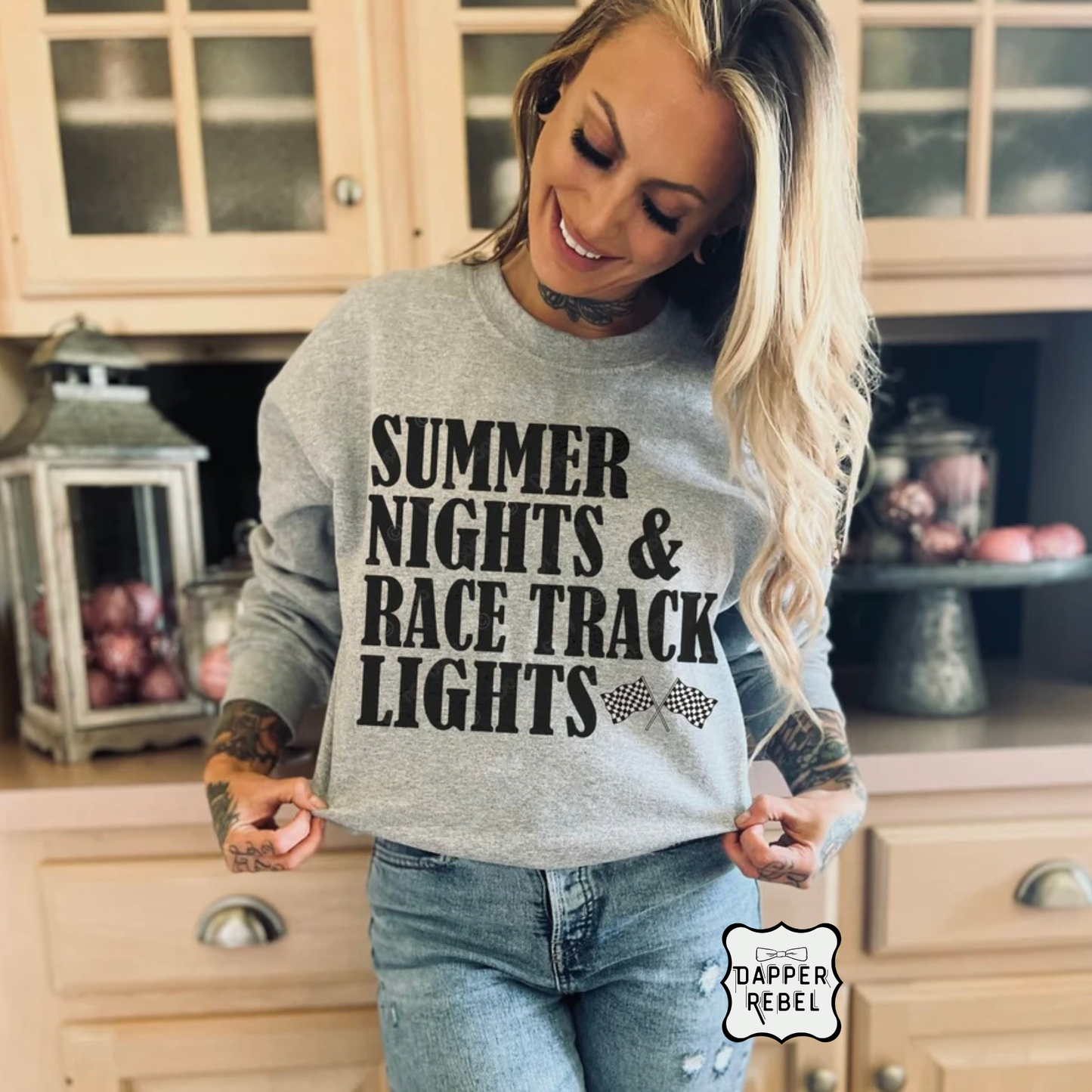 Summer Nights and Race Track Lights