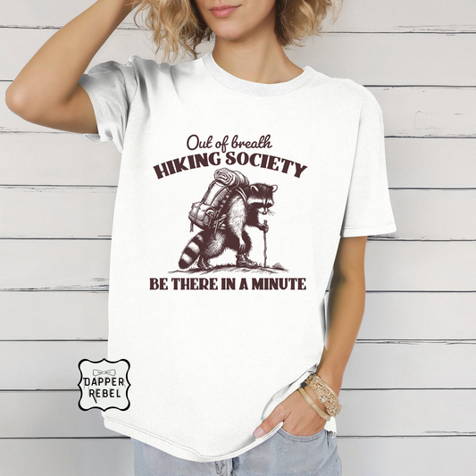 Out Of Breath Hiking