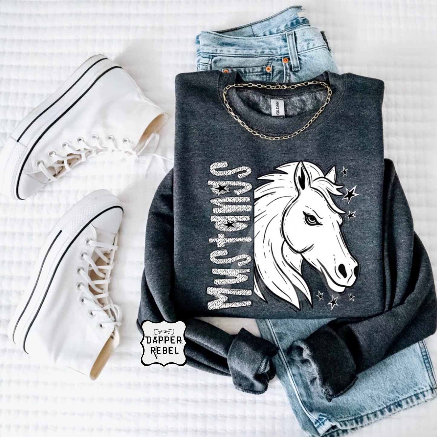 Dotted Mustang