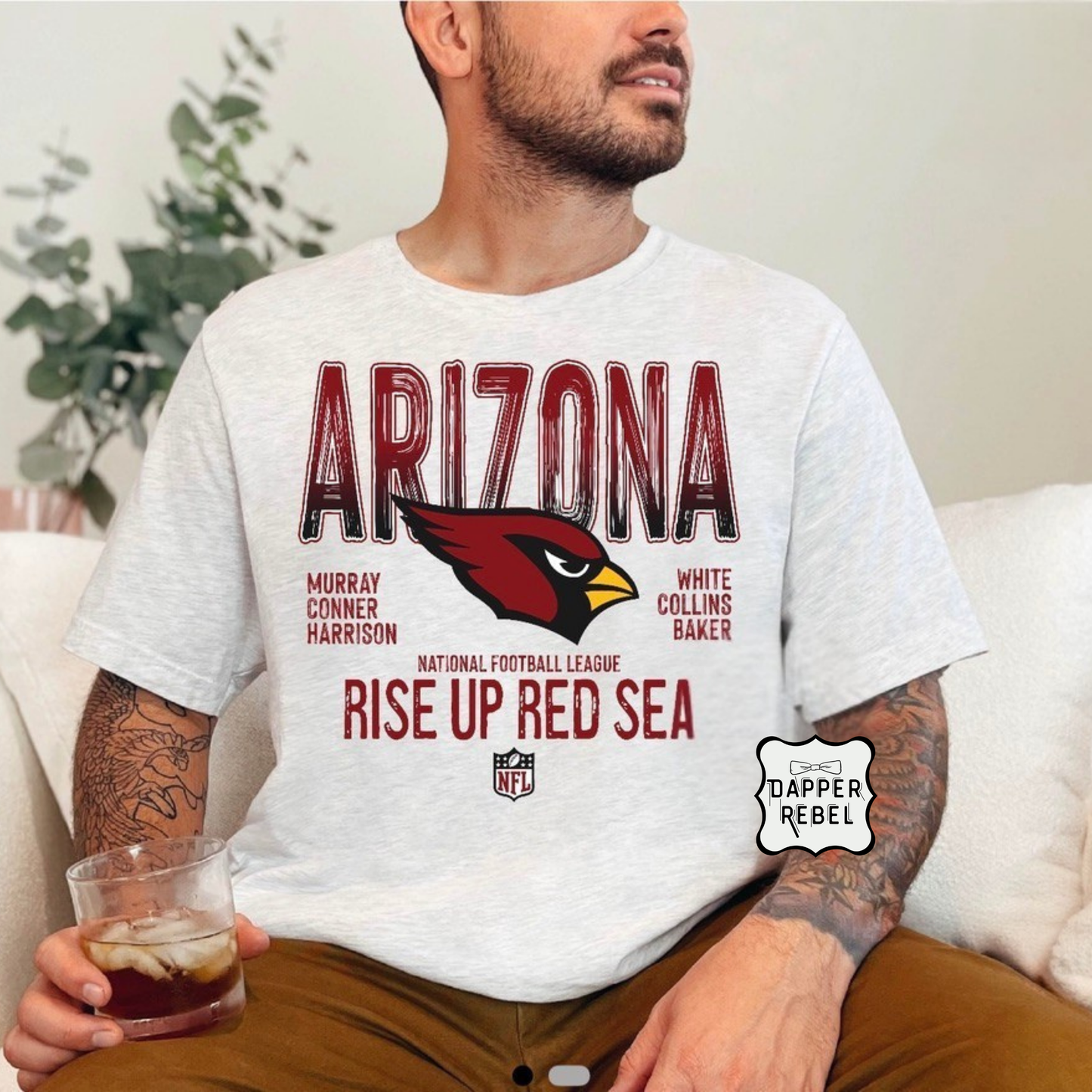 Vintage Rise Up Red Seas
