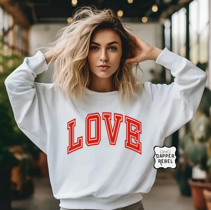 Oversized University LOVE