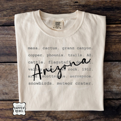 Arizona Word Collage