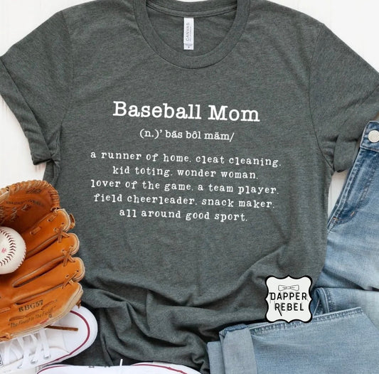 Baseball Mom Definition