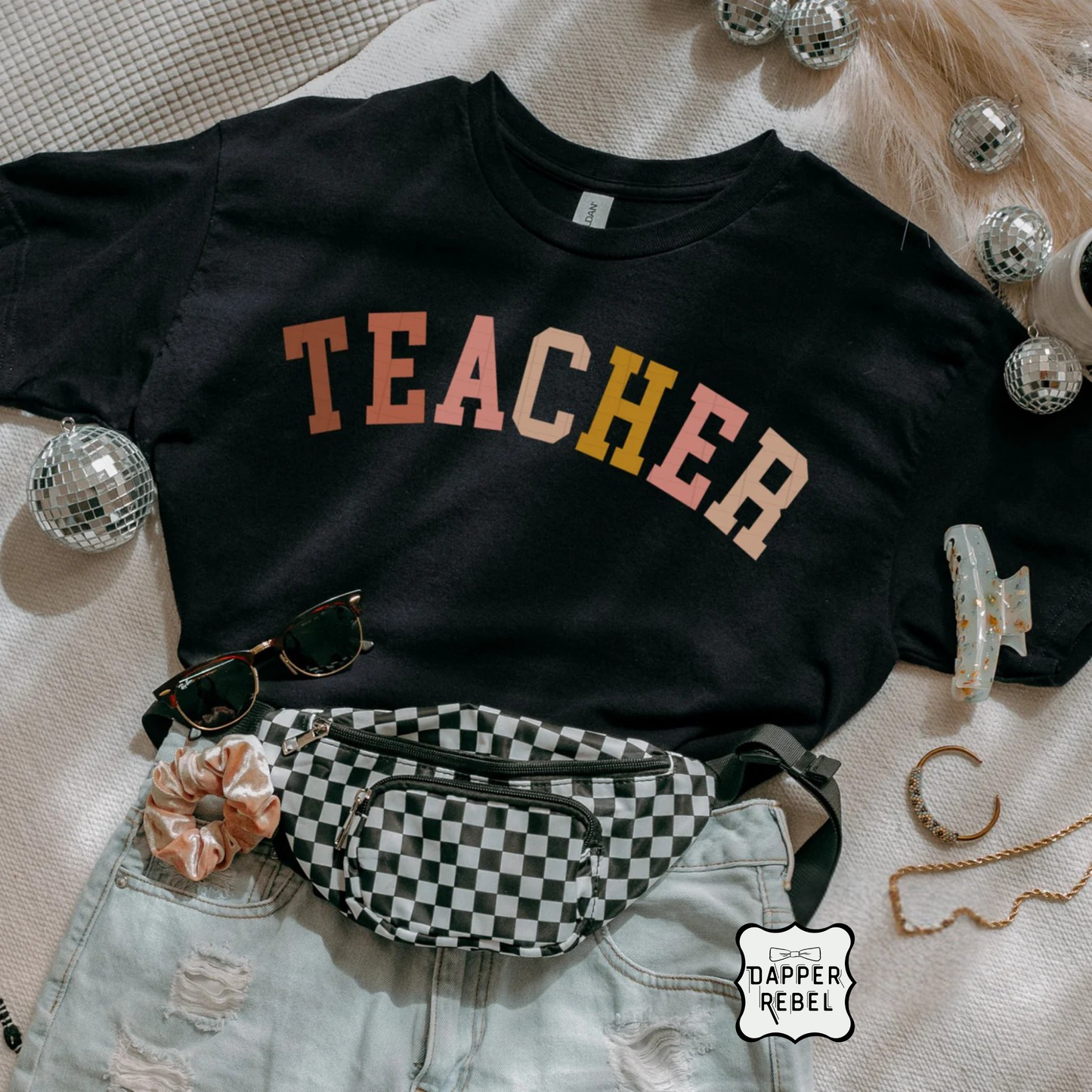 Boho Teacher Colored