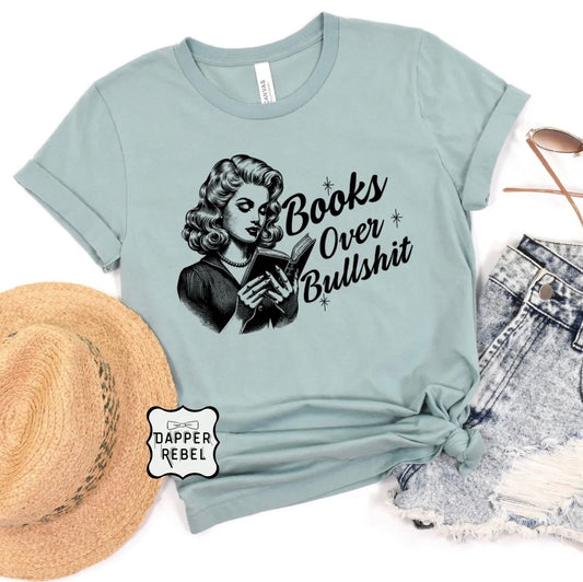 Books Over BS in Black