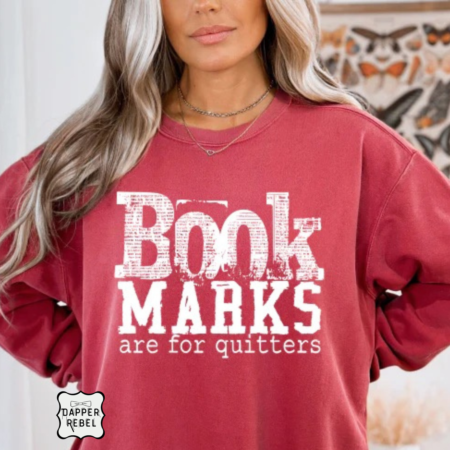 Bookmark's Are For Quitters