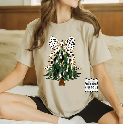 Christmas Tree with Gold