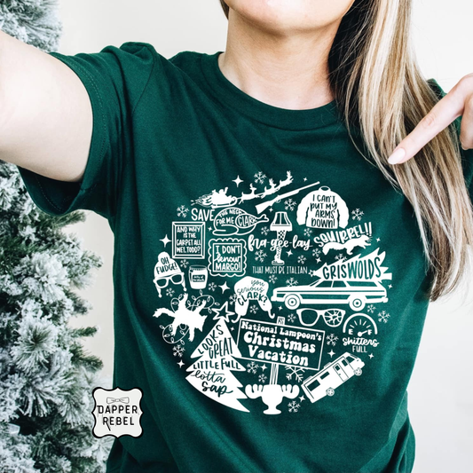 Christmas Vacation Collage