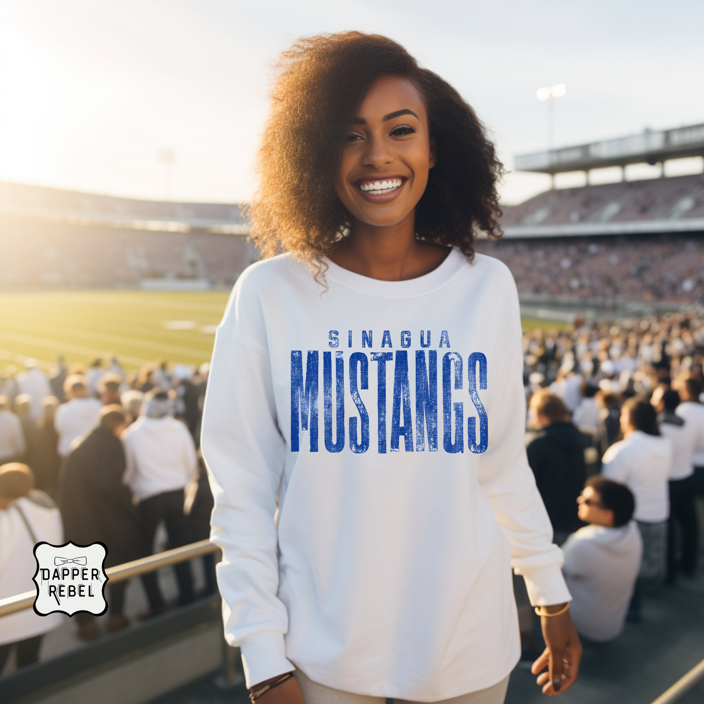 Distressed Mustangs