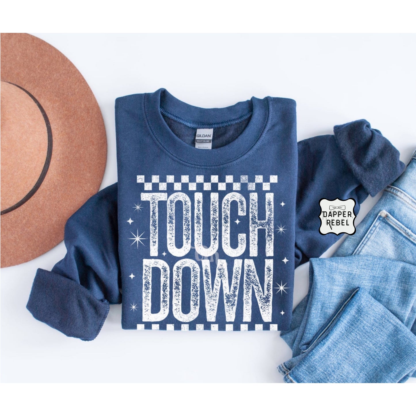 Distressed Touch Down