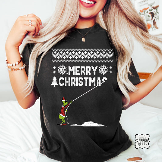 Grin Merry Christmas Sweater
