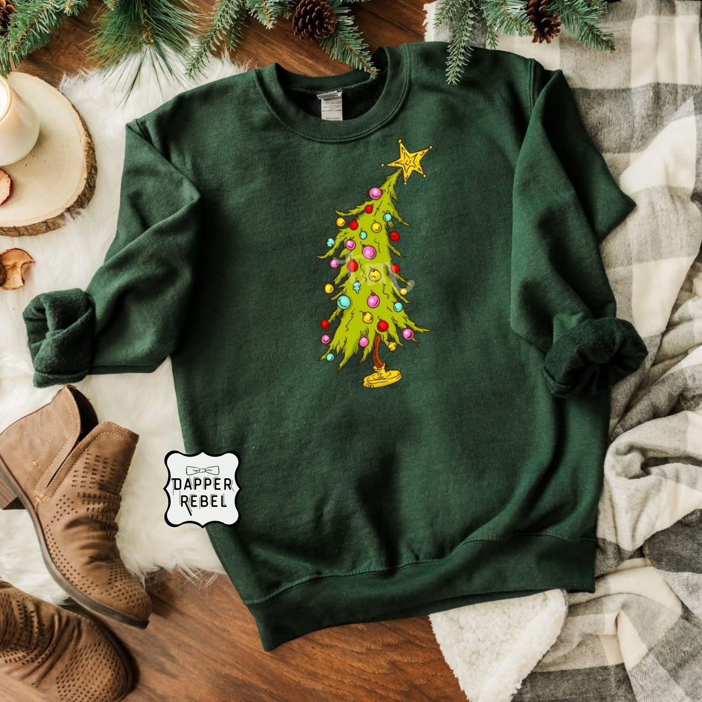 Whimsical Grin Tree