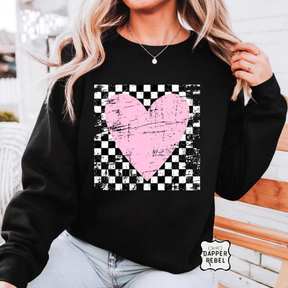 Grunge Pink Heart