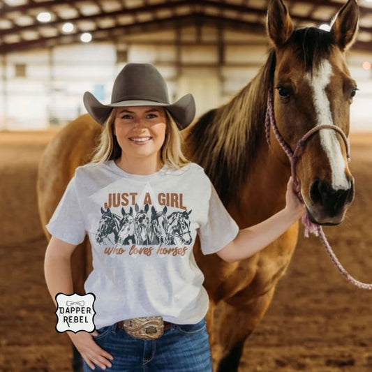 Just A Girl Who Loves Horses