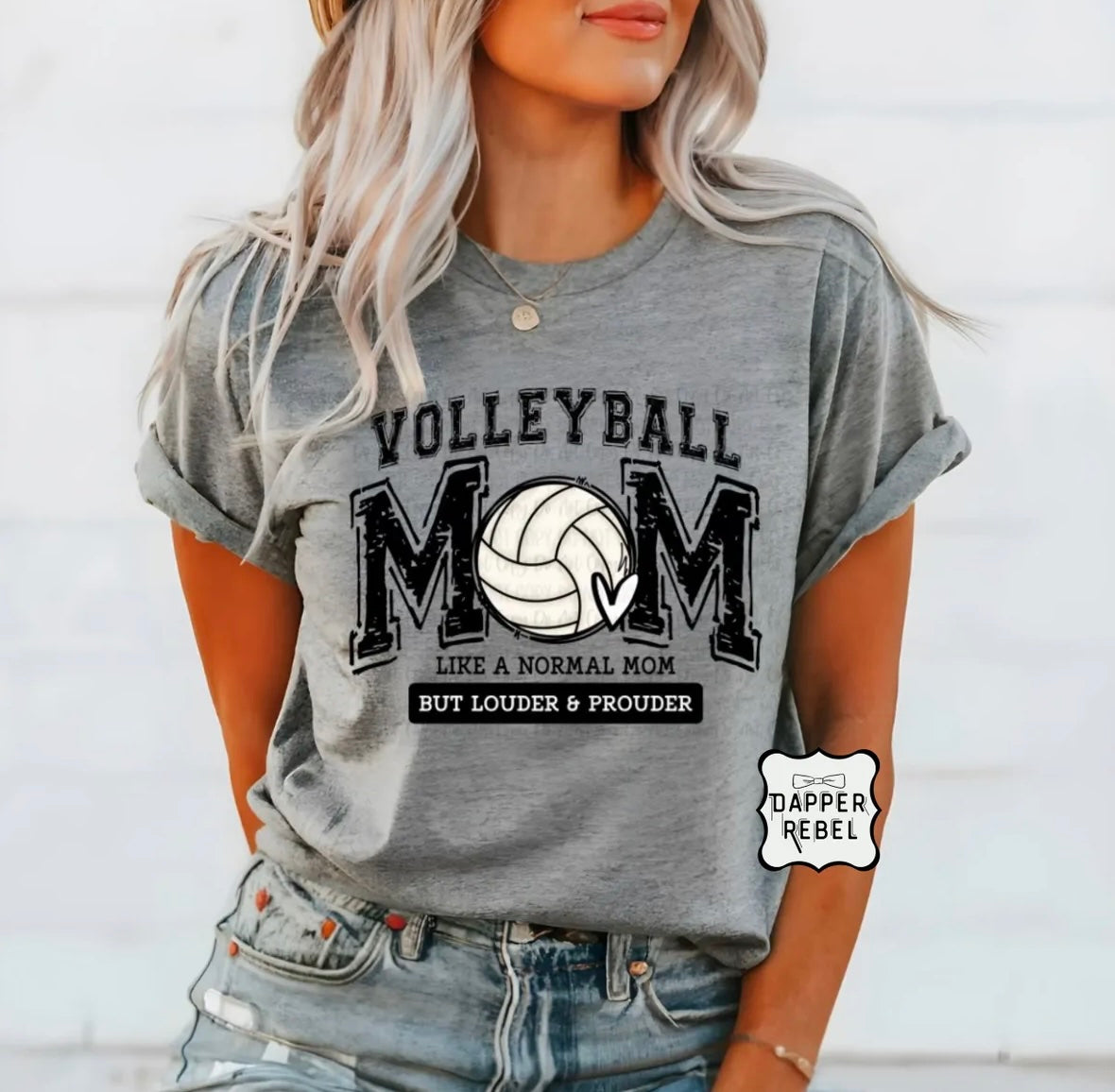 Loud Volleyball Mom