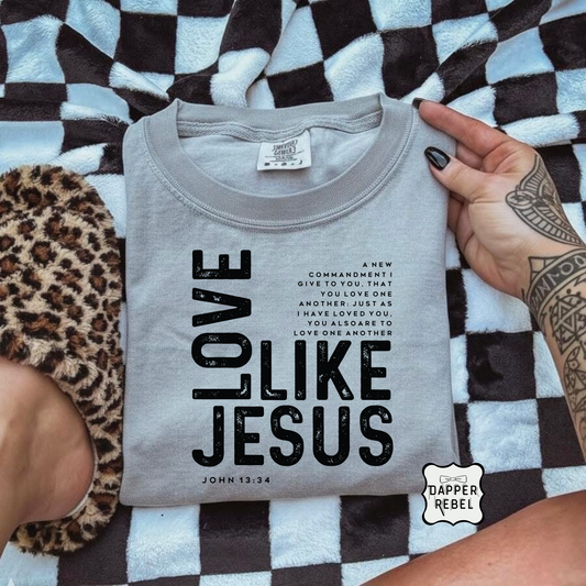 Love Like Jesus in Black