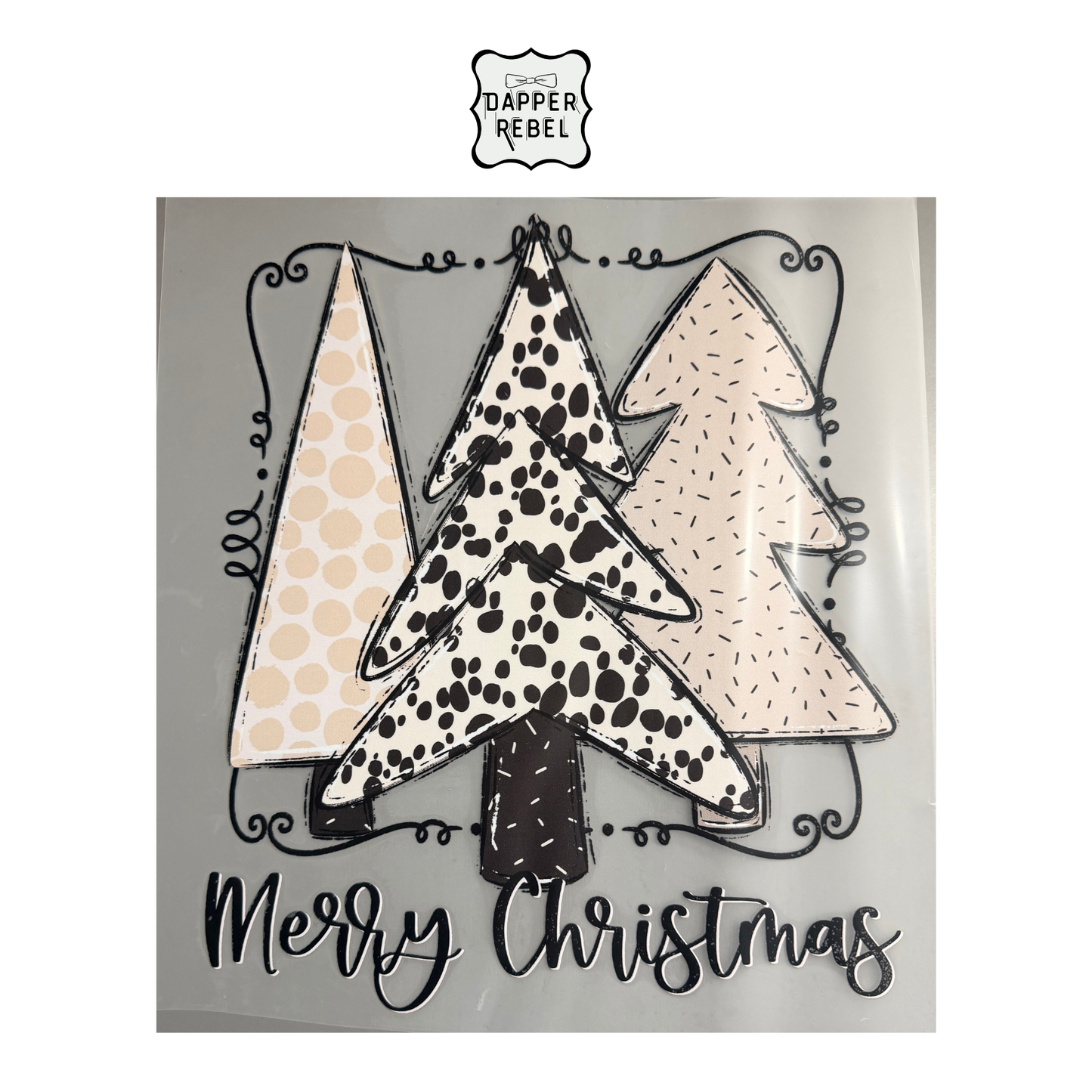 Modern Merry Christmas Trees