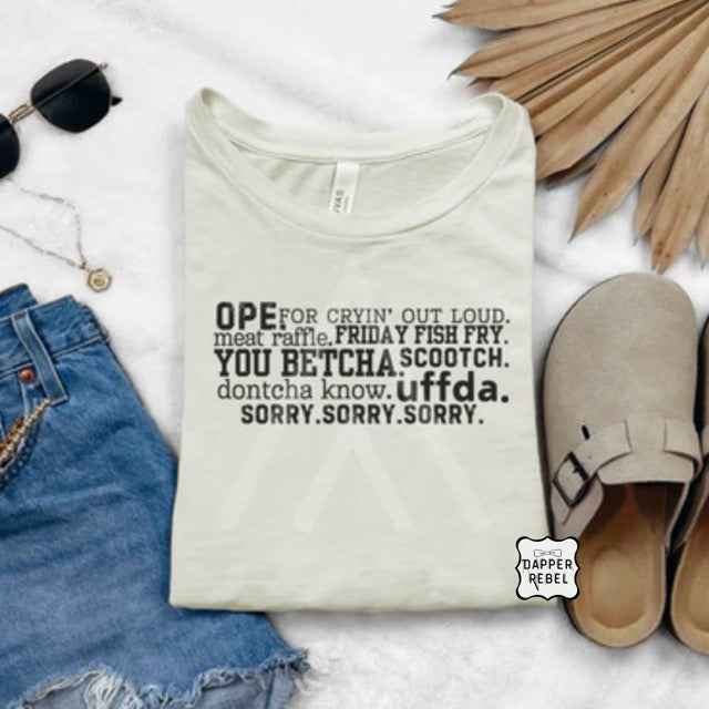 Midwest Sayings