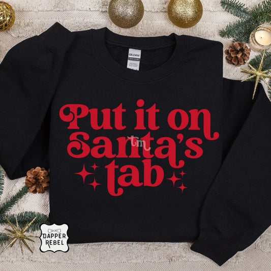 Put It On Santa's Tab