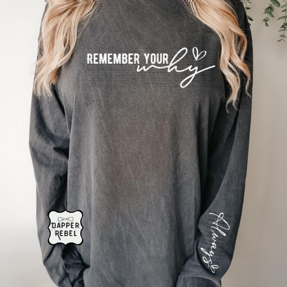 Remember Your Why