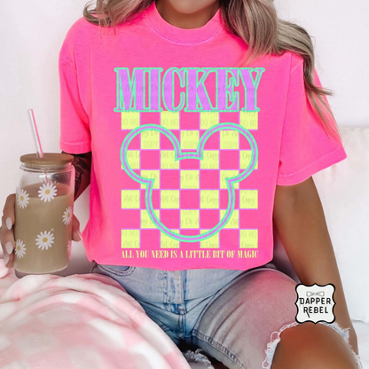 Retro Checkered Mic