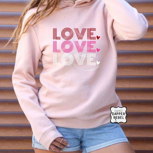 Retro Stacked Love