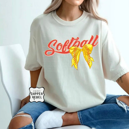 Softball with Simple Bow