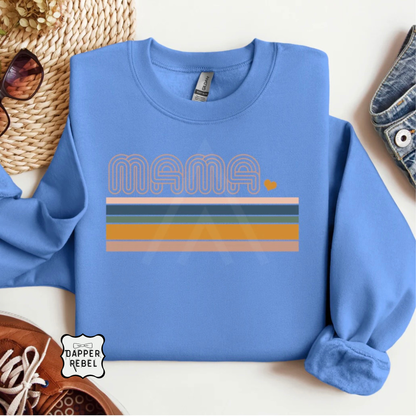 Striped Retro Mama