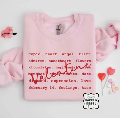Valentine Word Art