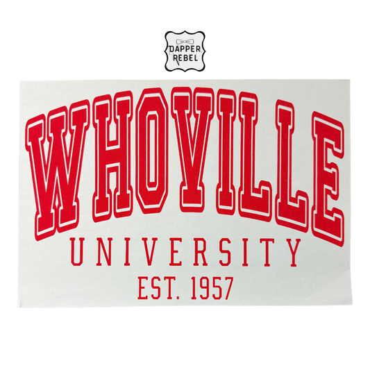 Whoville University in Red